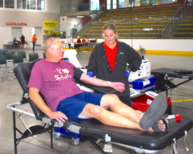 'Someday we’re all going to need blood'
